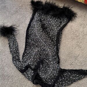 Fashion Nova Elegant Black Dress